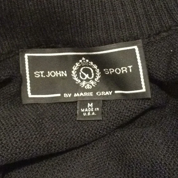 VINTAGE GORGEOUS!, “ST. JOHN” LOGO SWEATER - Picture 6 of 8